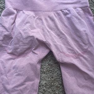 NVGTN pink contour leggings
